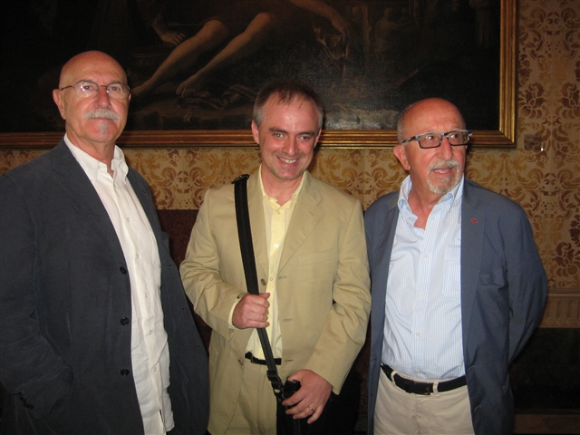 Stefano Malaguti,  Francesco Cusati e Alberto Mazzanti